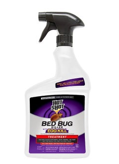 Hot Shot Hot Shot Ready-to-Use Bed Bug Killer Spray, Kills Bed Bugs and Bed Bug Eggs, Kills Fleas and Dust Mites, 32 fl oz  - Image 1