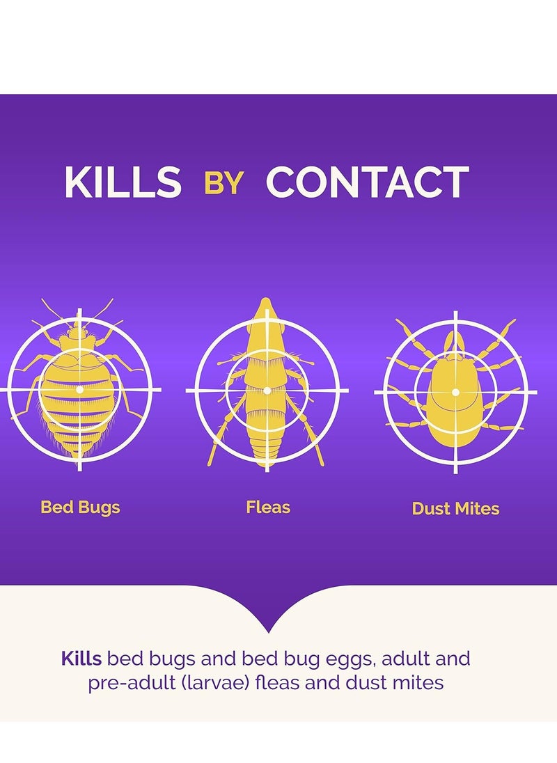 Hot Shot - Hot Shot Ready-to-Use Bed Bug Killer Spray, Kills Bed Bugs and Bed Bug Eggs, Kills Fleas and Dust Mites, 32 fl oz - Image 1