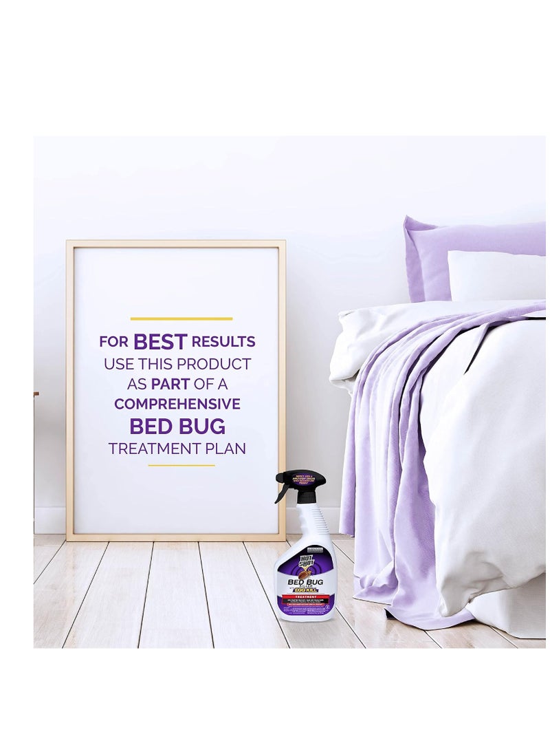 Hot Shot - Hot Shot Ready-to-Use Bed Bug Killer Spray, Kills Bed Bugs and Bed Bug Eggs, Kills Fleas and Dust Mites, 32 fl oz - Image 1