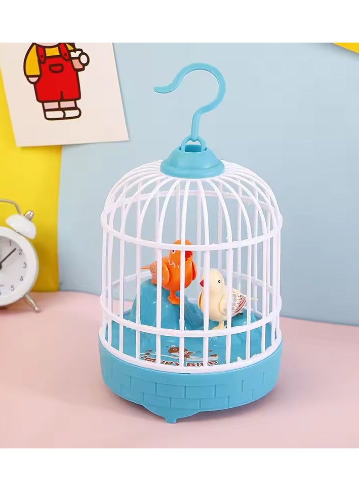 DubaiGallery Sound Activated With Light And Music Bird Cage Toy USB Imitates The Words Of The Kids Bird Cage Toy For Children - Image 4