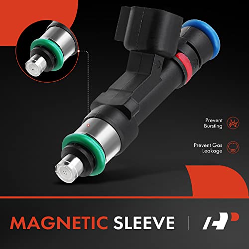 A-Premium حقن وقود A-Premium متوافقة مع فورد كراون فيكتوريا ولينكولن تاون كار وميركوري غراند ماركيز 2005 V8 4.6L، مجموعة من 8، استبدال# 0280158064 - Image 3