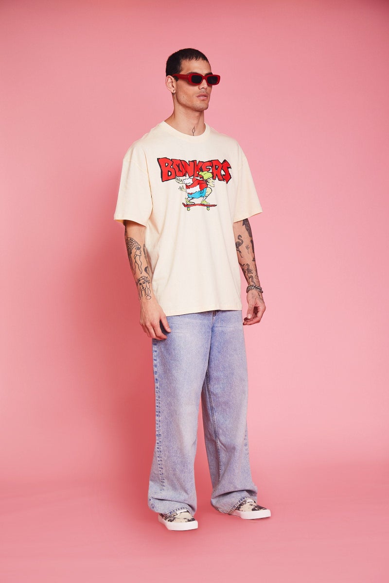 Bonkers Corner Signature Skater Boy Oversized T-Shirt - Image 2