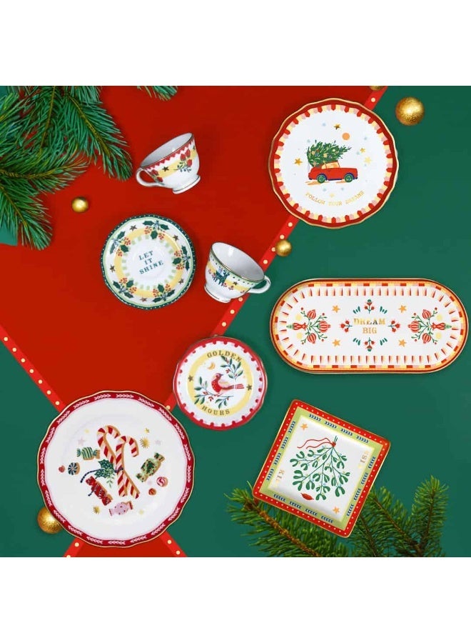 Baci milano BREAD PLATE MAMMA MIA RED CAR - DIAM. 16 - Image 2