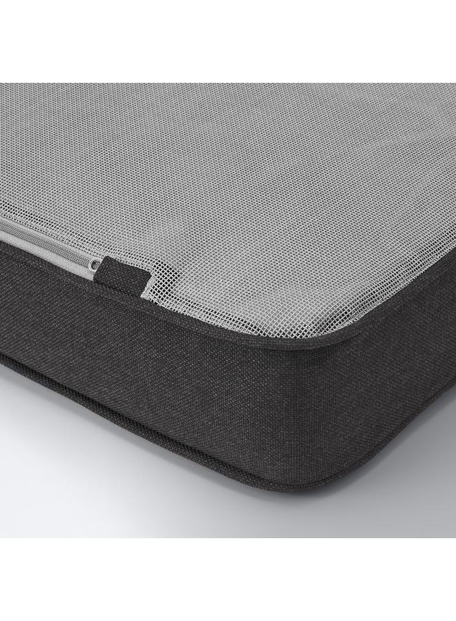 Zaboon Seat cushion, outdoor, anthracite, 62x62 cm - Image 4