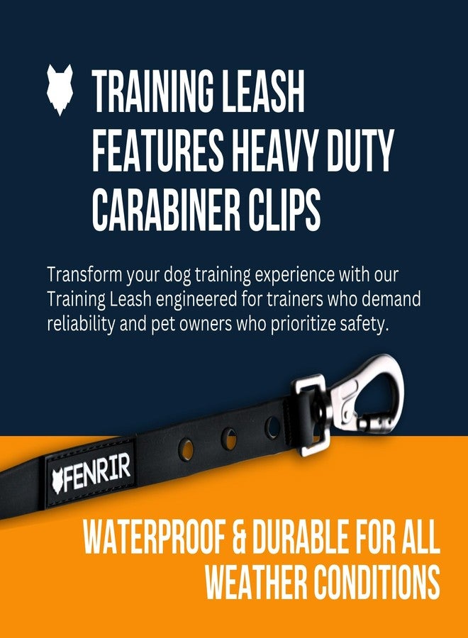 Fenrir - Dog Training Leash - Heavy Duty Dog - Double Ended Carabiner - Long Dog Lead - Non-Slip Lead Waterproof Gear for Large & Small Dogs Puppy - 2.1m (Green) - Image 3