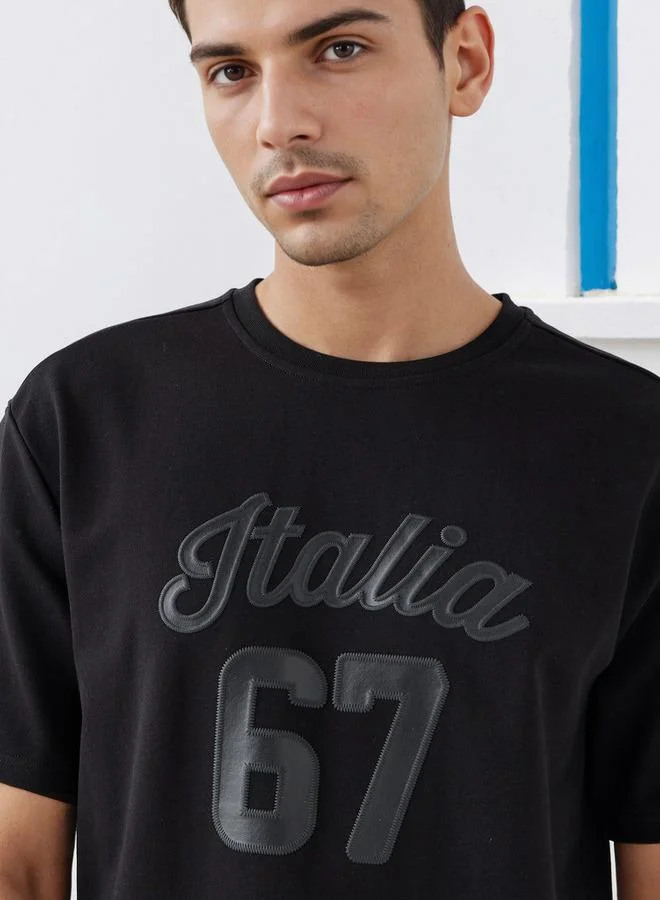 Kappa  Kappa Embroidered T-shirt for Men | Best Price UAE