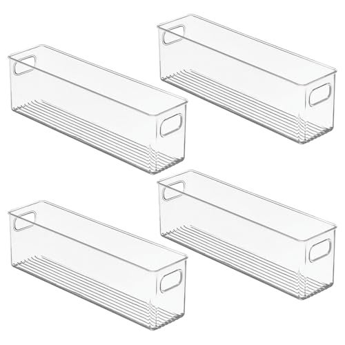 MDesign Kitchen Food Storage Plastic Storage Box - Image 1