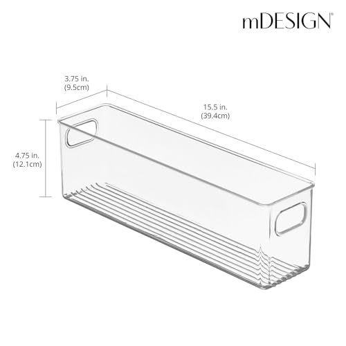 MDesign Kitchen Food Storage Plastic Storage Box - Image 4