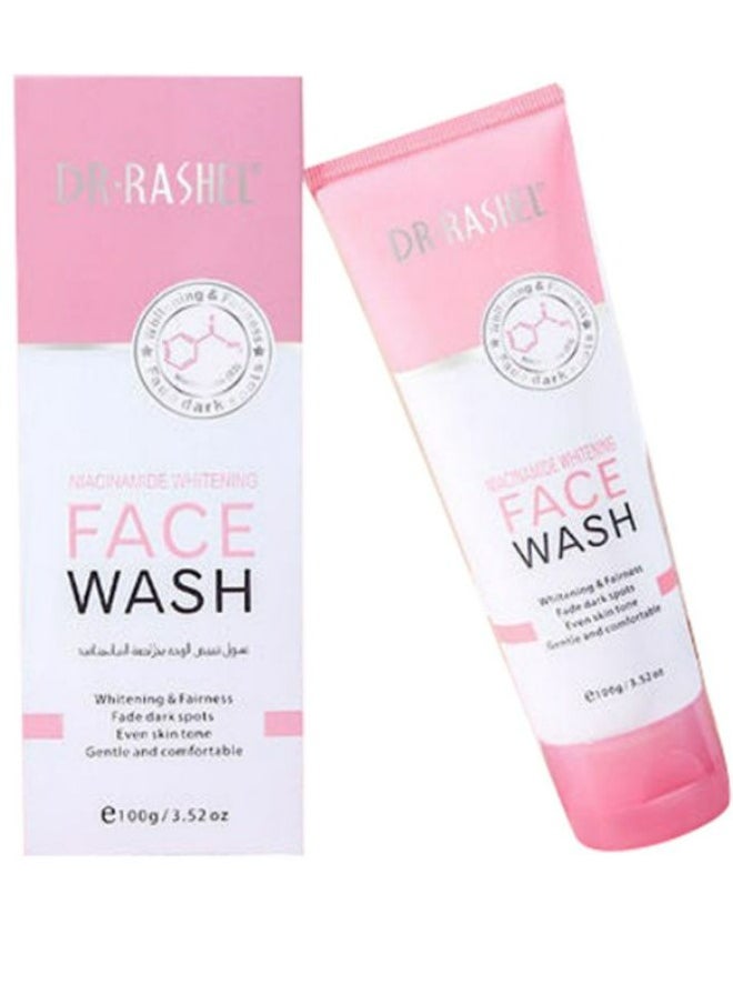 RASHELL - Niacinamide Whitening Fade Dark Spots Face Wash 100g - Image 1
