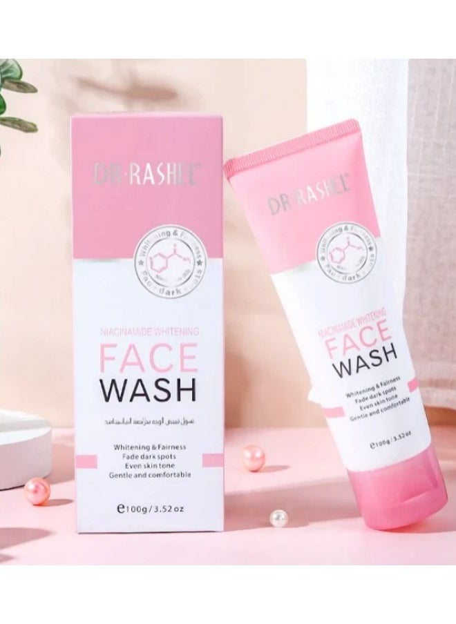 RASHELL - Niacinamide Whitening Fade Dark Spots Face Wash 100g - Image 1