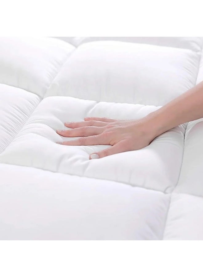 Aram Royal Cloud Mattress to give you a sleep among the clouds, made of the finest soft and comfortable microfiber material to give you a peaceful sleep, 14 cm high, 200*200 cm - Image 4