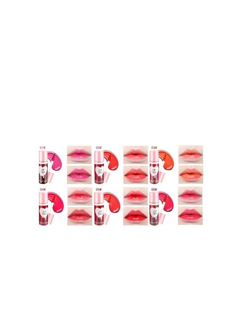 Heng Fang 6 Colour Lip Tint Set Multicolour - Image 2