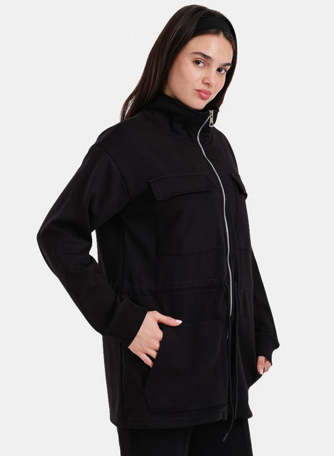 Carina Utility-Pocket Lounge Jacket - Image 2