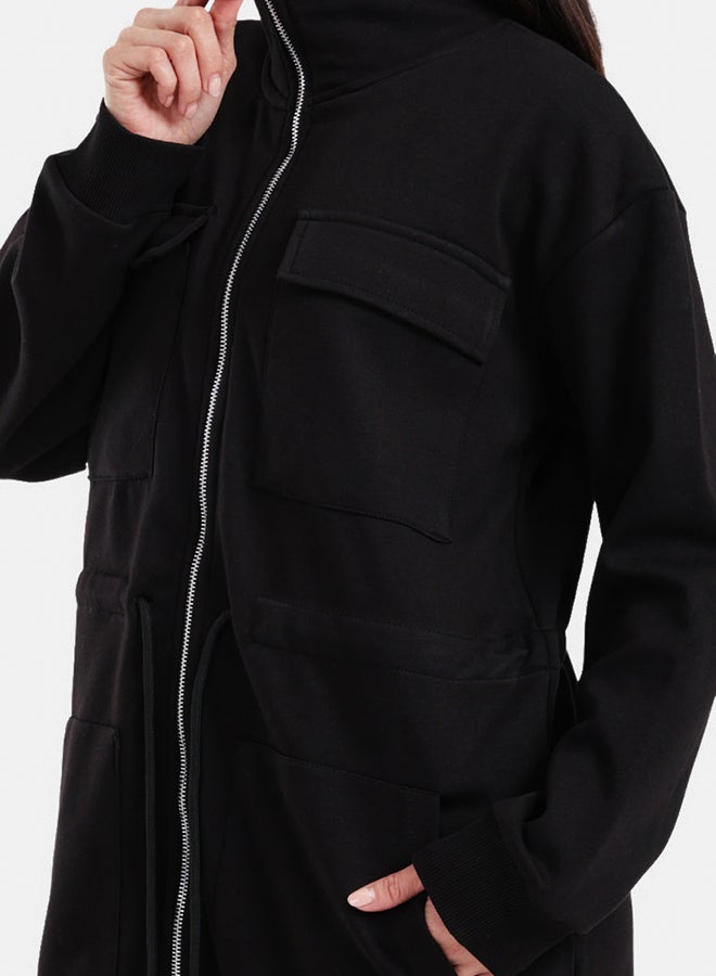 Carina Utility-Pocket Lounge Jacket - Image 5