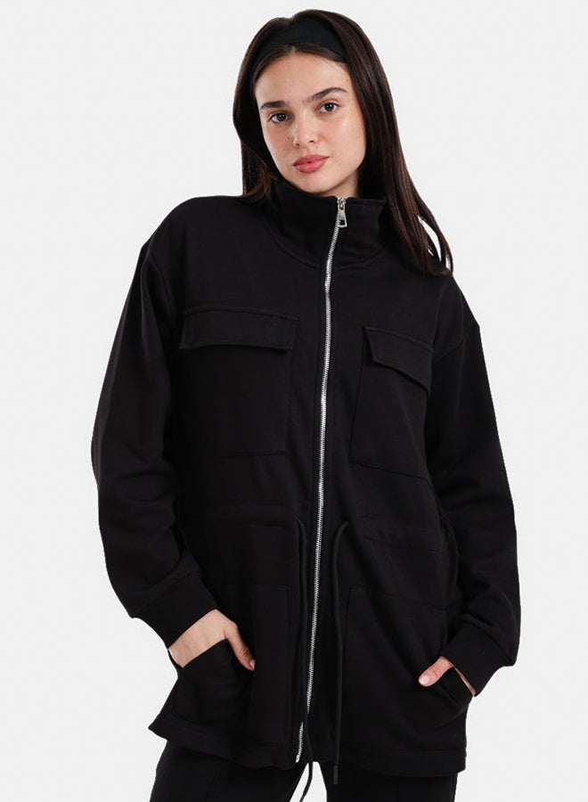 Carina Utility-Pocket Lounge Jacket - Image 1