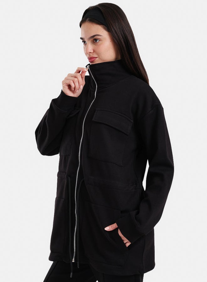 Carina Utility-Pocket Lounge Jacket - Image 3