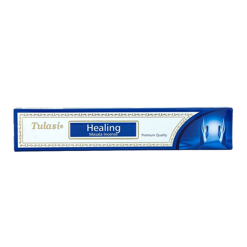 Tulasi Premium Masala Healing Incense Sticks (Agarbatti) for Pooja, Prayer, Meditation & Home Fragrance, 1 Pack - Image 1