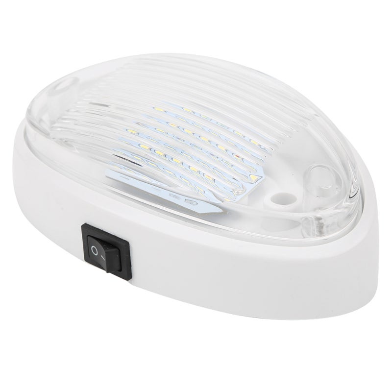 12 فولت ضوء سقف LED بخرز 3528 SMD - هيكل ABS ممتاز لإضاءة داخلية للسيارات الترفيهية والمقطورات والقوارب - Image 4
