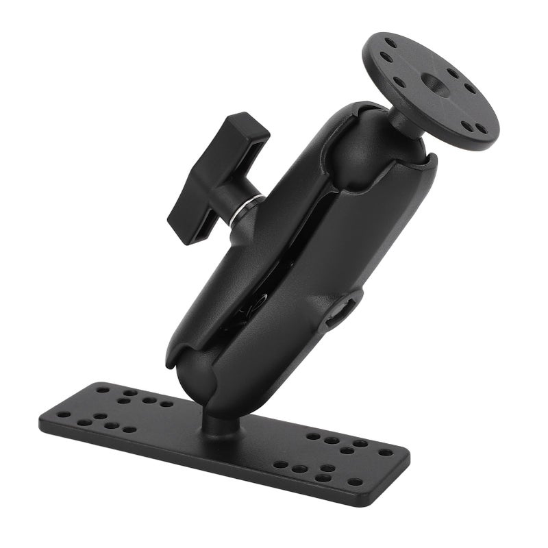 حامل مثبت جهاز كشف الأسماك من سبيكة الألومنيوم ذو الذراع القصيرة 15 سم للقوارب البحرية والزوارق - Image 2