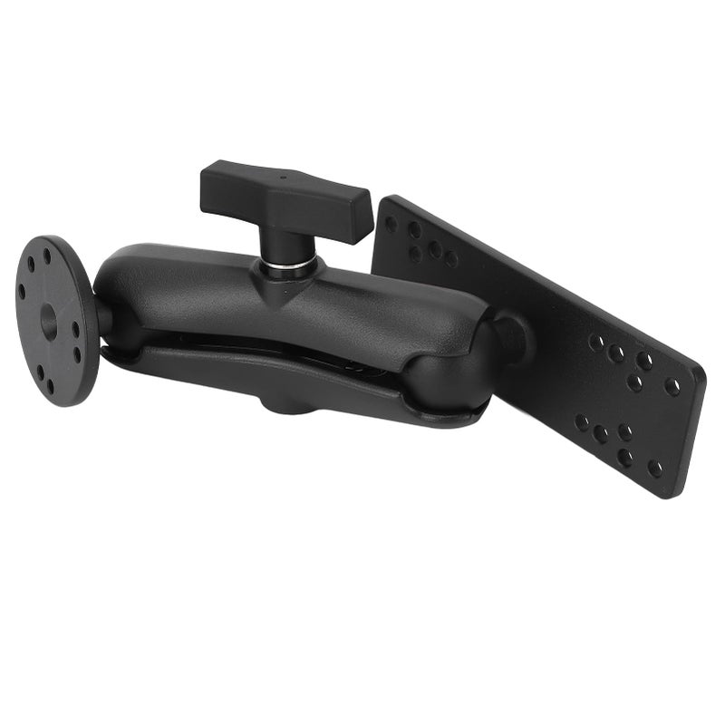 حامل مثبت جهاز كشف الأسماك من سبيكة الألومنيوم ذو الذراع القصيرة 15 سم للقوارب البحرية والزوارق - Image 3