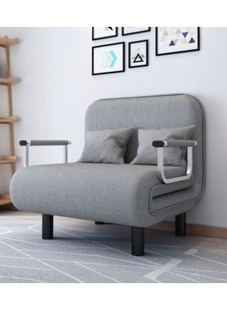 Linen Art Folding Sofa Bed Dual-Use Living Room Multi-Function Lunch Break Lazy Sofa - pzsku/Z1A381BB124A3985B2BF5Z/45/_/1727072218/dfb3fcde-67e3-4800-a6a3-3b0de20d02ad