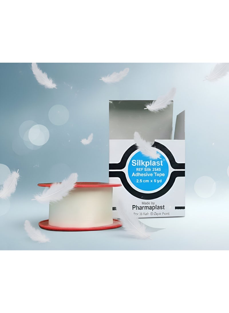 سيلك بلاست بلاستر طبي سيلك بلاست 2.5 سم مضاعف القوة (3 عبوات ) - Image 2