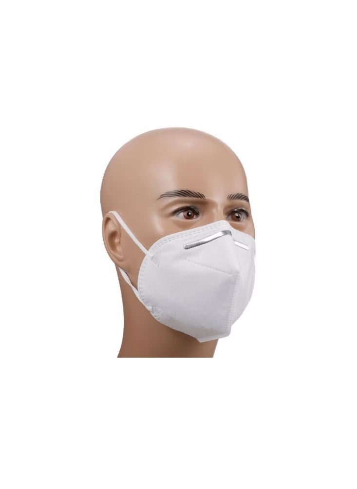 KN95 Protective Face Mask – White, 1 Piece - Image 2