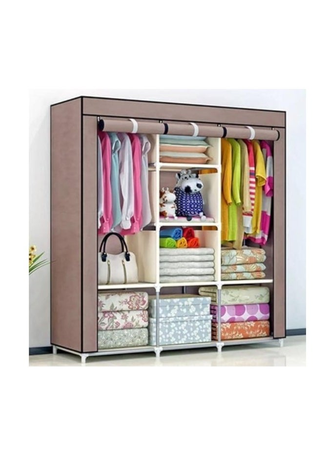 ماركة غير محددة - دولاب ملابس 3 درفة بيج - Image 1