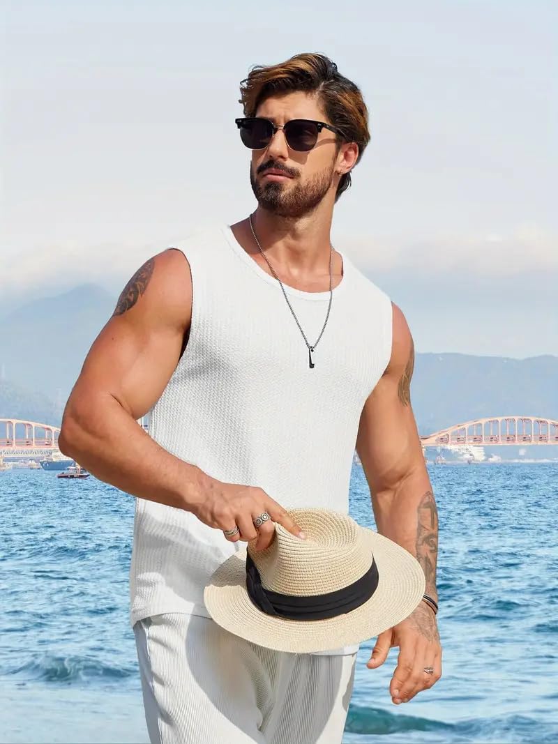 Trillion Tank Top For Men | Vest For Men's (Waffle Knit |Regular Fit) - Image 4