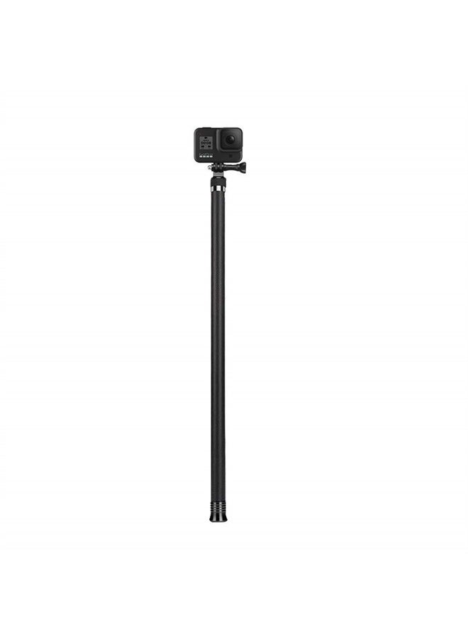 AFAITH - 106" Long Carbon Fiber Handheld GoPro Selfie Stick Extendable Pole Monopod for GoPro Hero 11 Hero 10 Hero 9 Hero8 Hero7 Black, DJI OSMO Action Camera, Insta 360 Cam & Other Action Cameras - Image 1