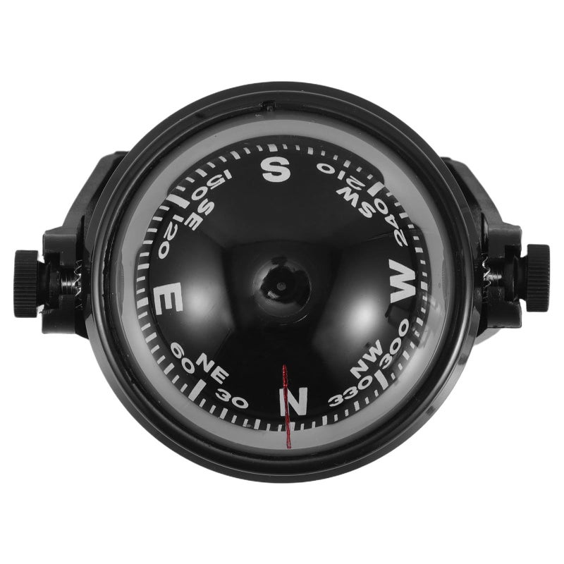 Car Dashboard Compass Ball For Vehicle Boat Navigation Magnetic Declination Corrected Compass Without Red Light - Image 2