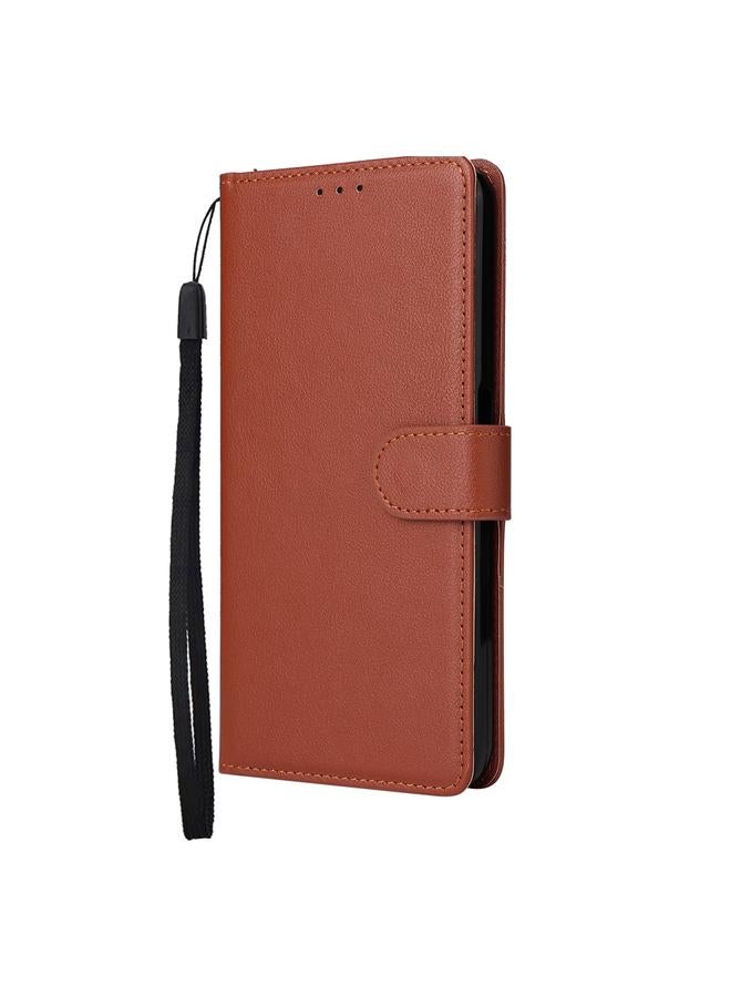 S-TOP Case For OPPO A17 4G / A17k 3-Card Slots Multifunctional Leather Phone Case - Image 2