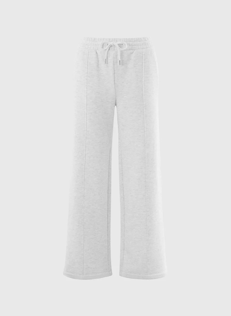 Matalan  Grey Marl Wide Leg Jogging Bottoms for Women | Best Price UAE