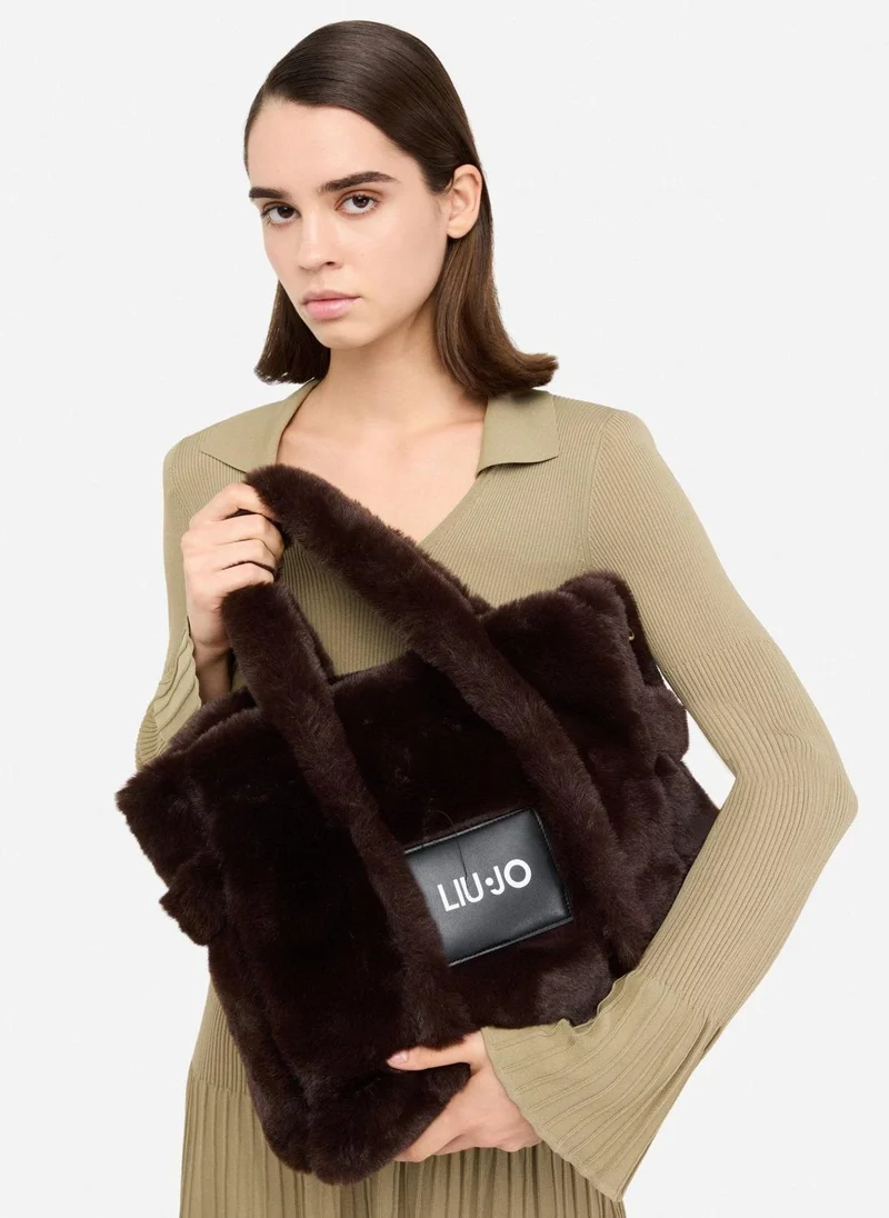 Liu Jo Medium teddy tote bag
