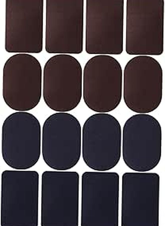 16Pcs Small Twill Cotton Fabric Patches For Clothes Elbow Knee Repair DIY Craft - Image 1