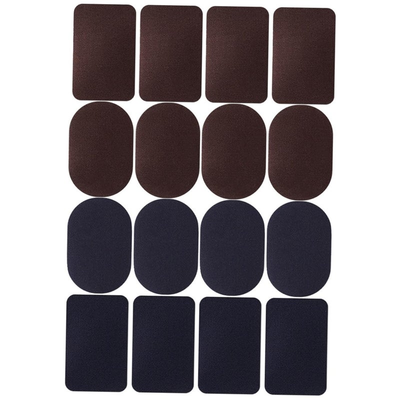 16Pcs Small Twill Cotton Fabric Patches For Clothes Elbow Knee Repair DIY Craft - Image 2