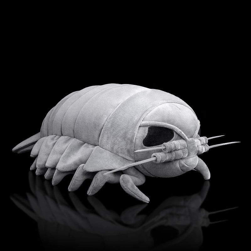 ZHONGXIN MADE Isopod Plush  Lifelike 12 Isopod Stuffed Animal Realistic Bathynomus Giganteus Arthropod Insect Plushie Soft Crustaceans Animals Toys Model Dolls Gifts for Kids - Image 2