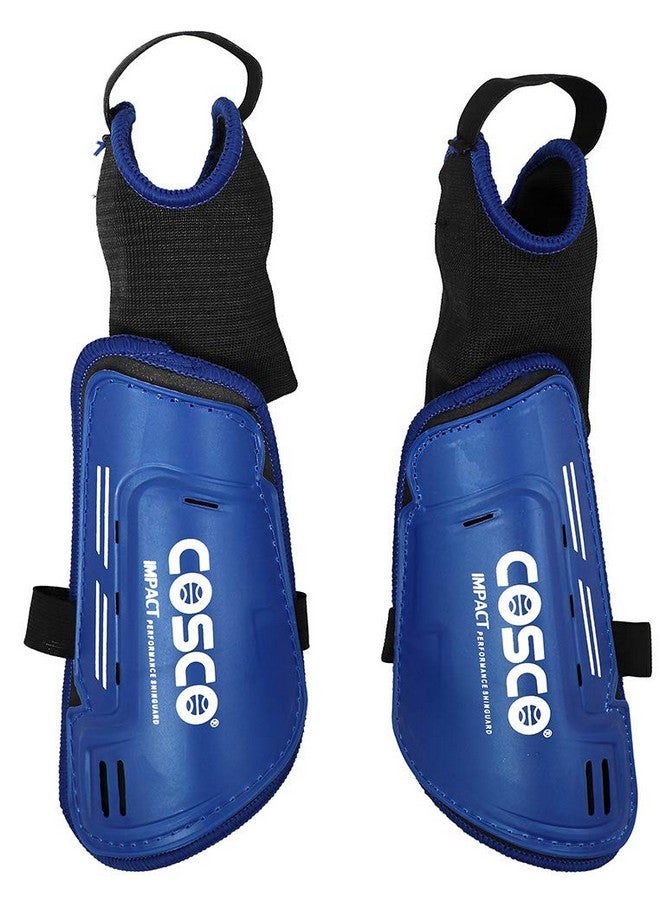 Cosco Impact Shin Guard - Blue - Image 1