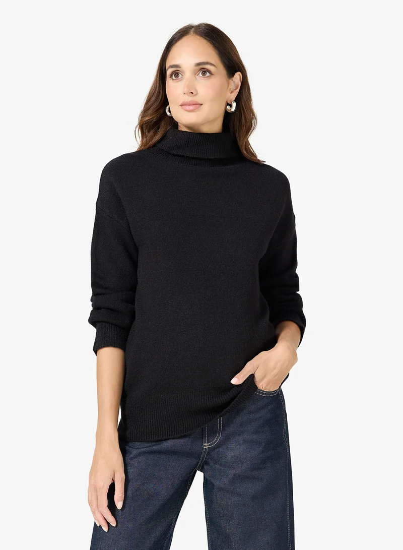 ايلا Classic Turtle Neck Jumper