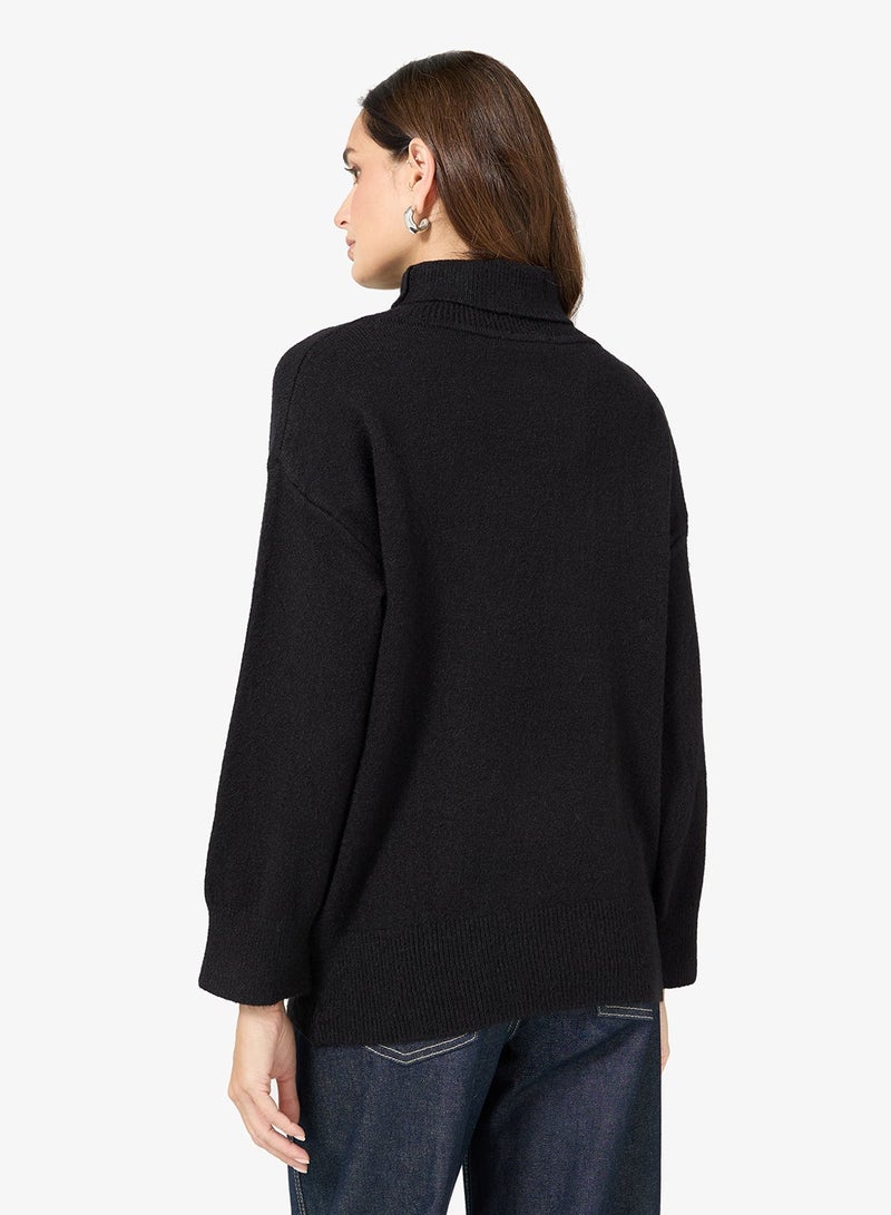 ELLA Classic Turtle Neck Jumper - Image 2