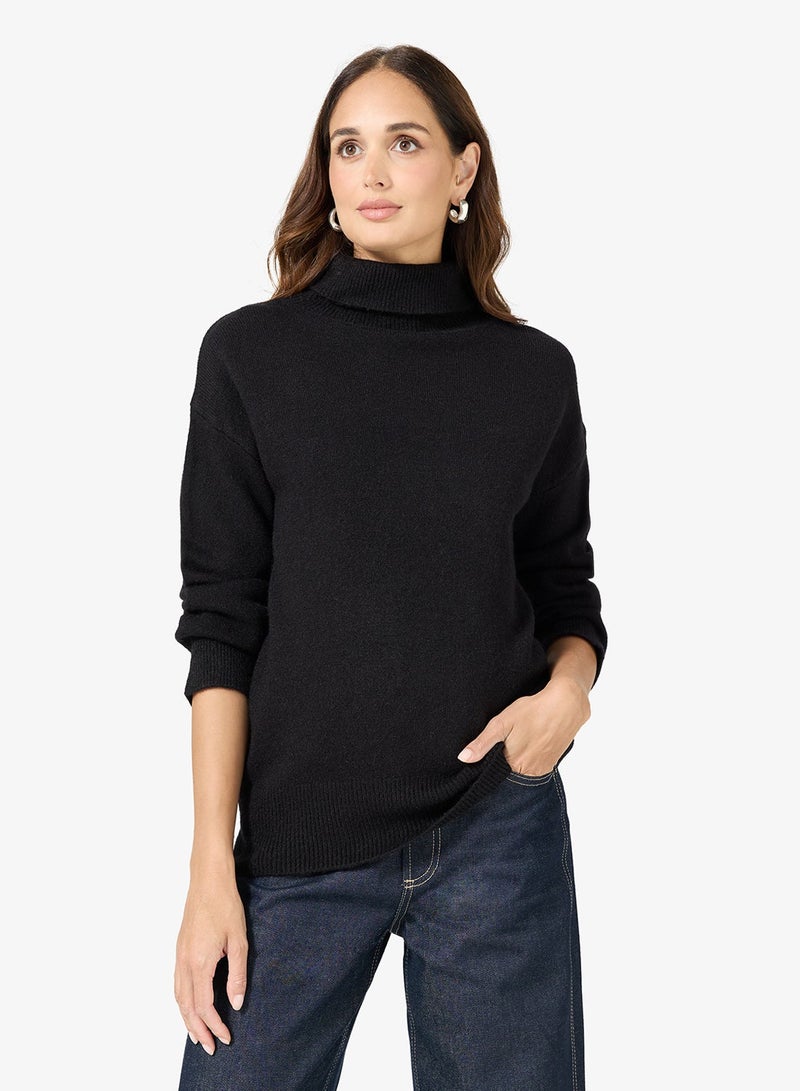 ELLA Classic Turtle Neck Jumper - Image 3
