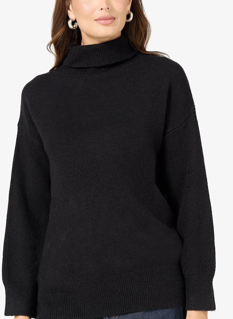 ELLA Classic Turtle Neck Jumper - Image 1
