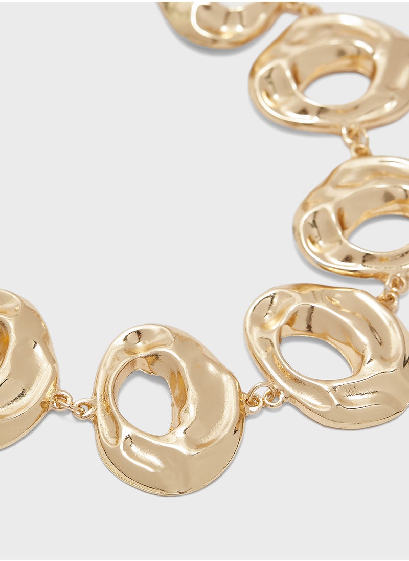 ELLA Molten Statement Choker Necklace  - Image 2