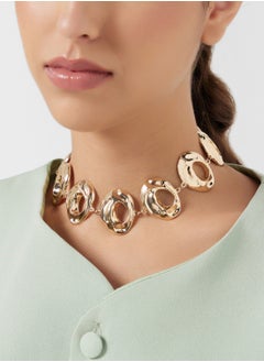 ELLA Molten Statement Choker Necklace  - Image 4