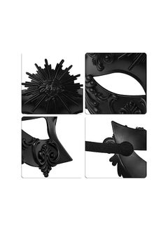 The Bros Masquerade Mask for Men - Roman Greek Mask - Venetian Half Face Mask, for Mascarade Ball Mardi Gras and Cosplay Mardi Party  - Image 2