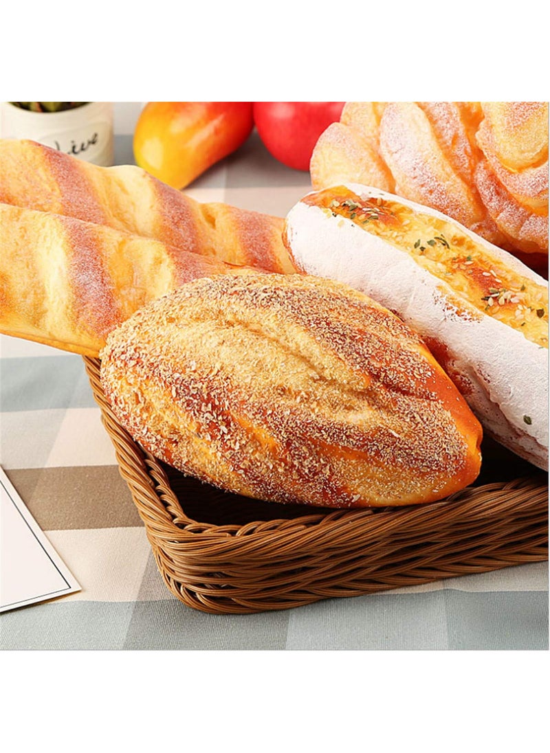 Zzooi Zzooi Artificial Simulated Oatmeal Bread Faux Clap Bread 1PCS  - Image 4