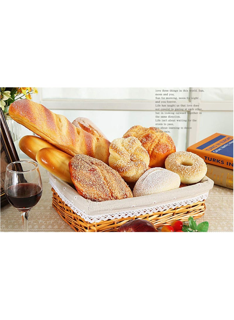 Zzooi Zzooi Artificial Simulated Oatmeal Bread Faux Clap Bread 1PCS  - Image 5