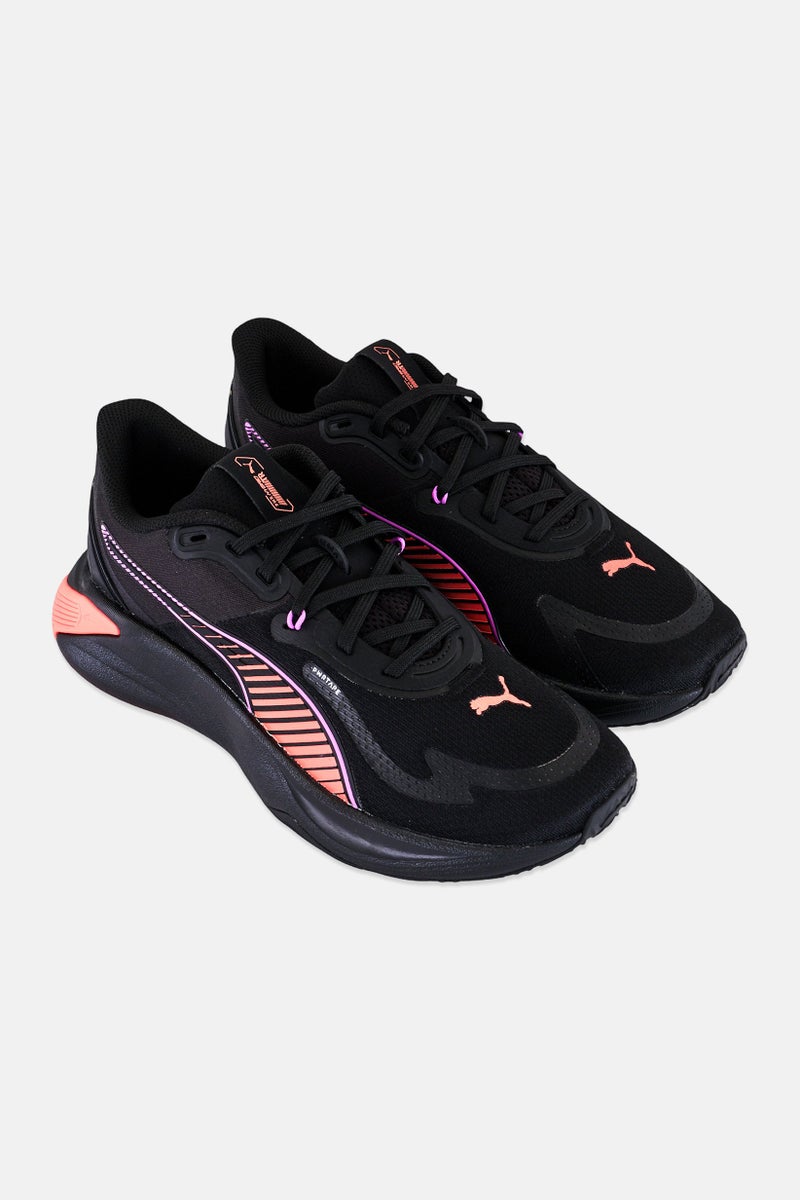 PUMA Men Pwr Hybrid Tr Lace Up Training Shoes, Black - Image 2