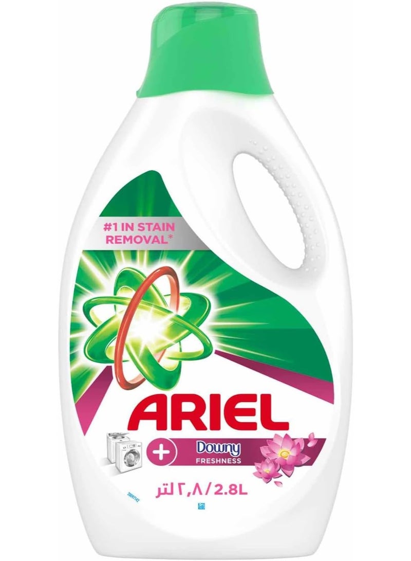 Ariel Automatic Liquid Gel With A Touch Of Downy Freshness, Ariel Liquid Detergent, Stain-Free Clean Laundry, 2.8L - Image 1