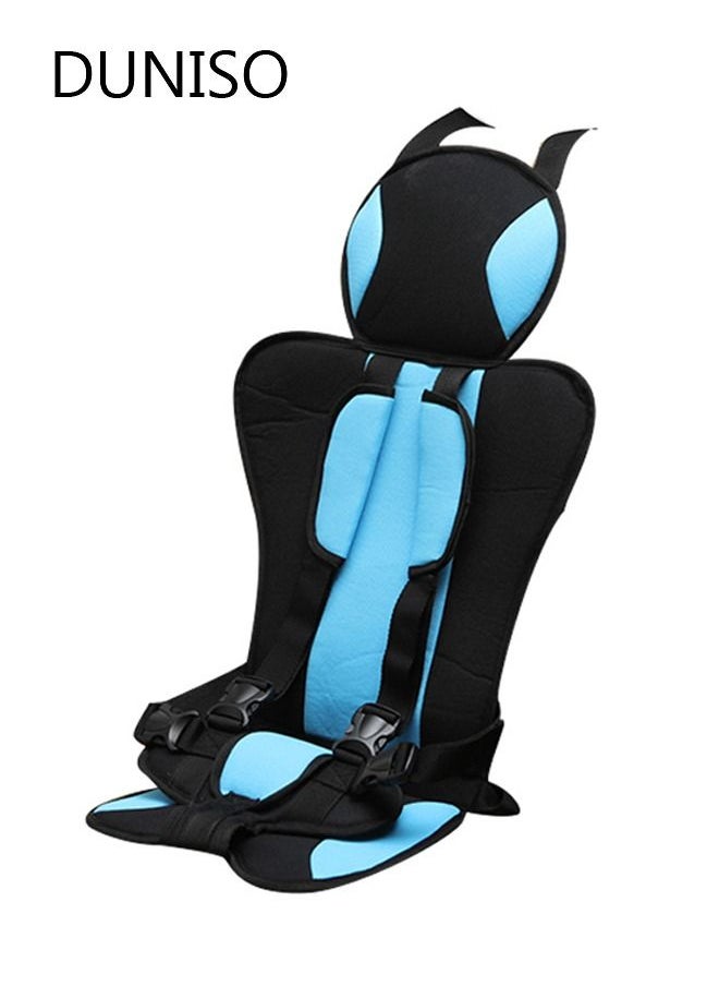 DUNISO Portable Child Car Safety Seat Safety Chair With Five-Point Belt For kids  - Image 1